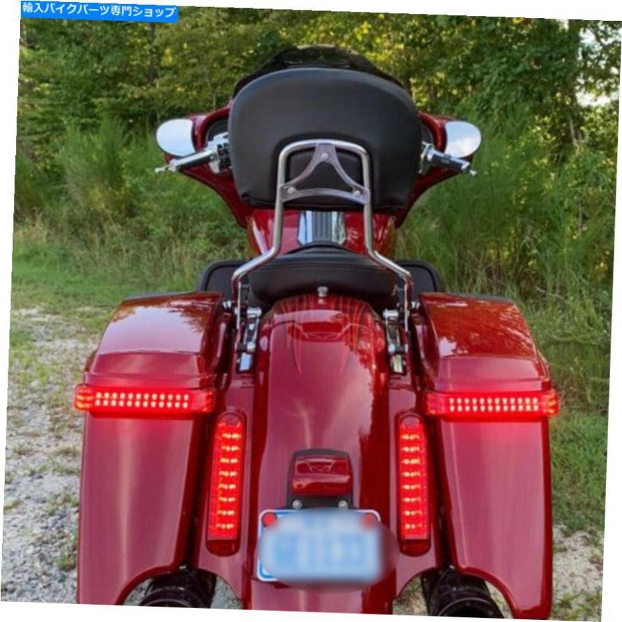 シーシーバー ハーレーストリートグライドロード20092021のためのSissy Bar旅客の背もたれのパッド Sissy Bar