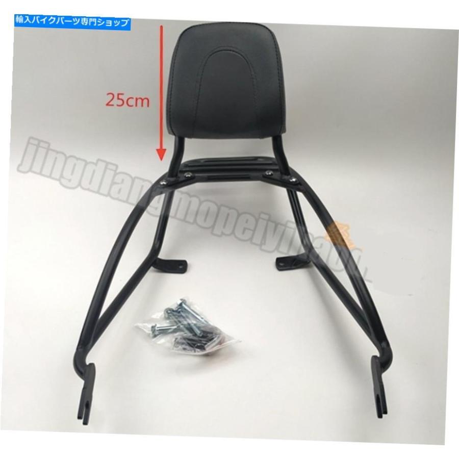 シーシーバー ハーレーダビッドソンストリートロッドXG750A 1720のための背もたれのSissy Barの荷物の包帯 Backrest