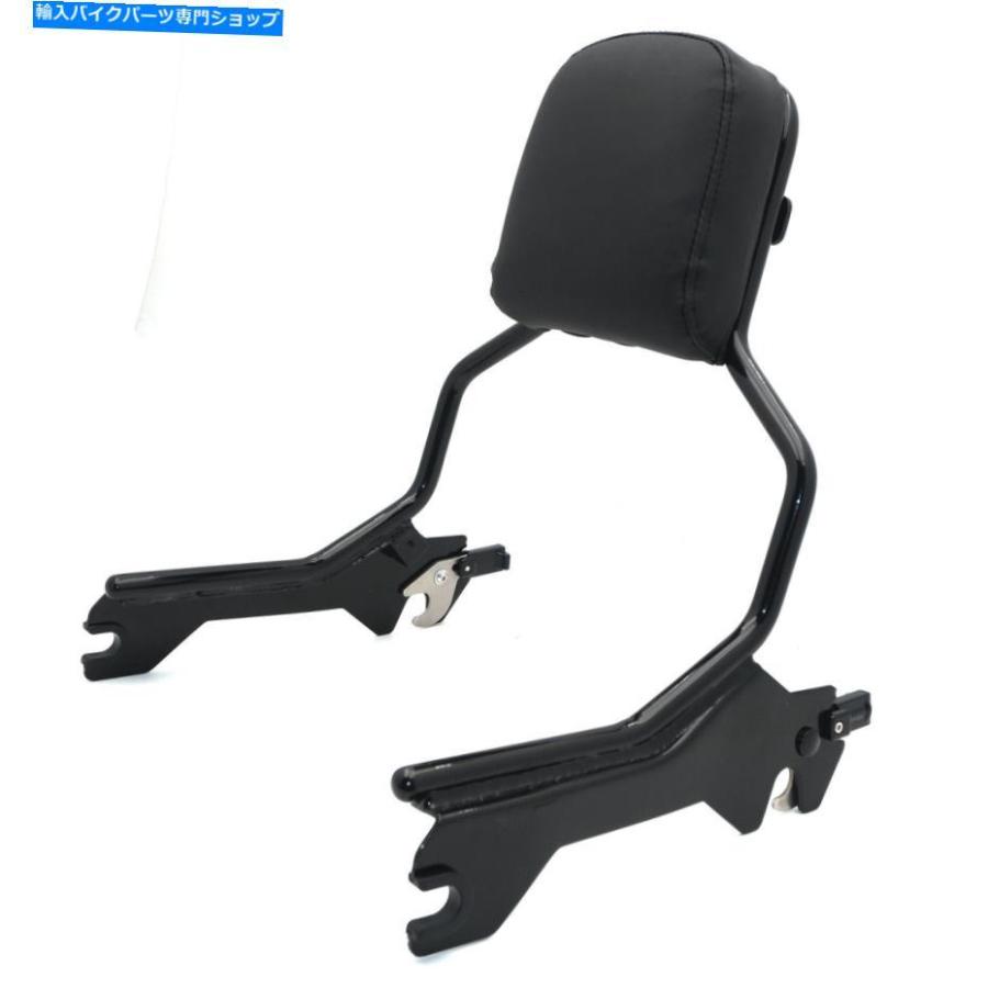 シーシーバー 20182020ハーレー太いボーイブレイクアウト旅客Sissybarの背もたれ直立スタンダ For 20182020