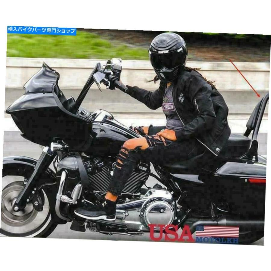 ハイクオリティ シーシーバー Sissy Bar旅客パッドフィットハーレーツーリングロードキングエレクトラグライドソフト Bar Passenger  Pad Fit For Harley Touring Road King Electra Glide Softail fucoa.cl