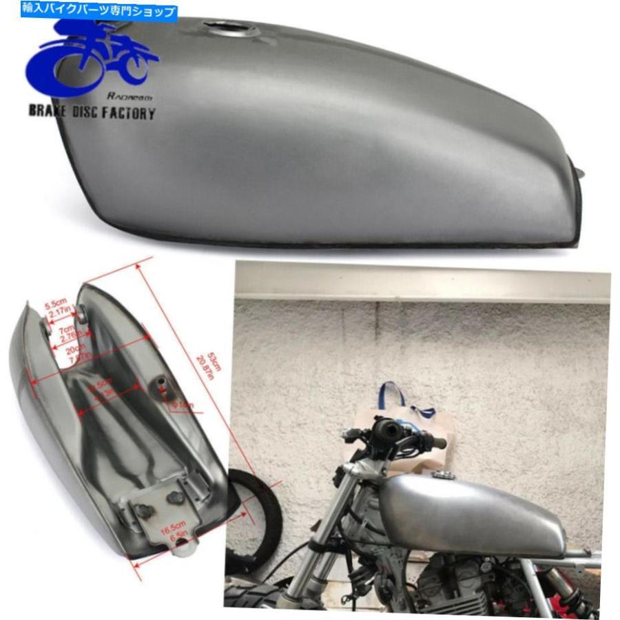 タンク ホンダXF 125 CB GS用9L 2.4ガロンカフェレーサービンテージガス燃料タンクカスタム 9L 2.4 Gallon Cafe Racer Vintage Gas Fuel Tank Custom