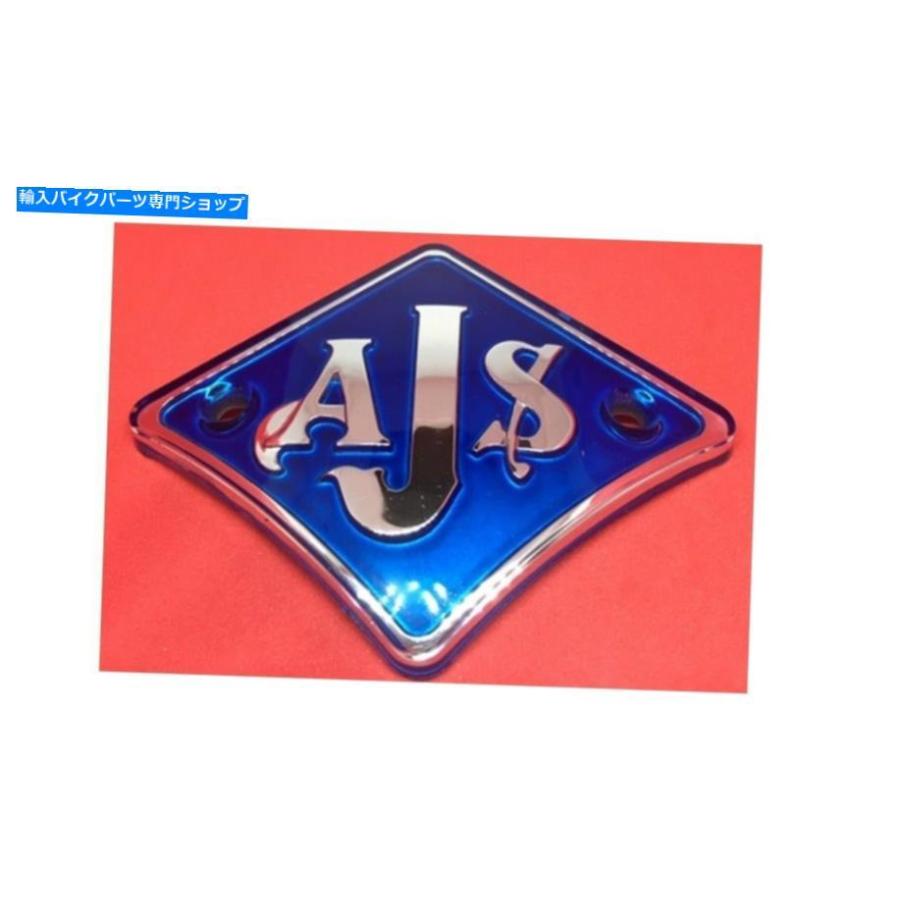 タンク AJSダイヤモンド形のプラスチックガスタンクバッジ（NOS 04-8501）... AJS Diamond Shaped Plastic Gas Tank Badges as NOS 04-8501...