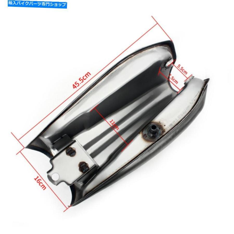 タンク カフェレーサーJH70 CG用9L 2.4 GALユニバーサルカスタム タンク カフェレーサーJH70 CG用9L 2.4 GALユニバーサルカスタム