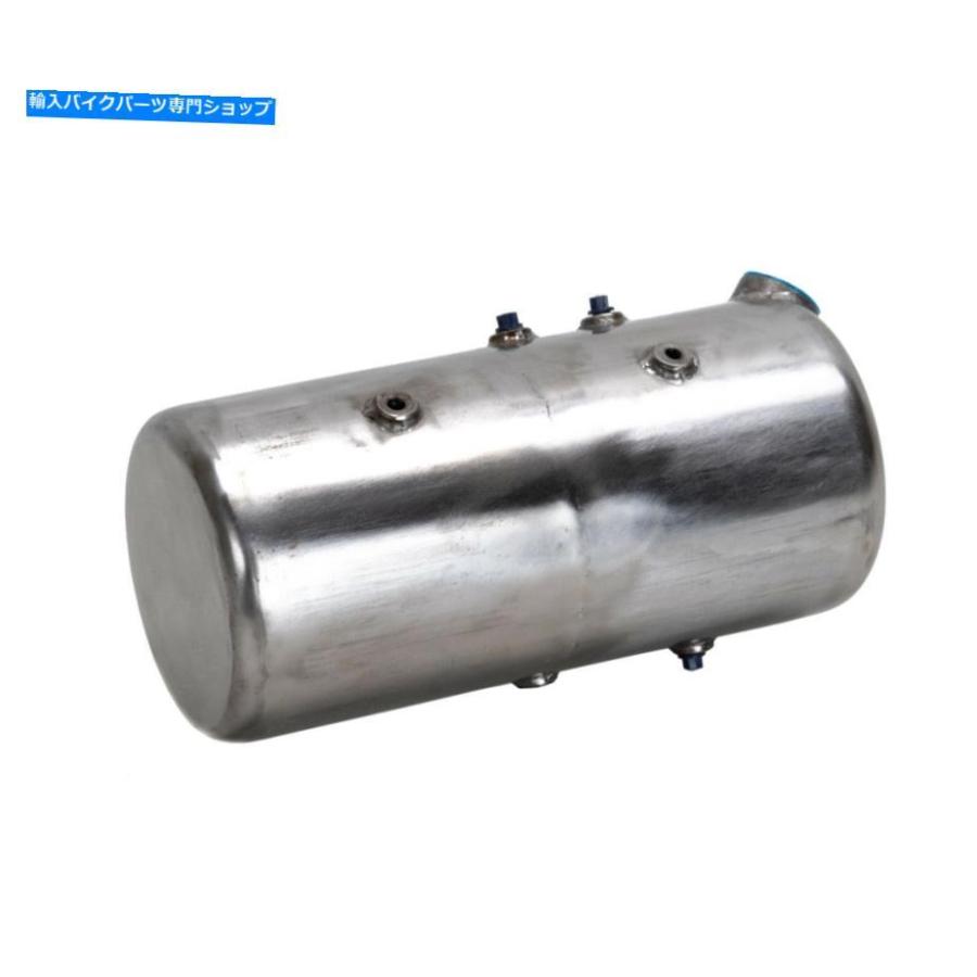 タンク Ultima生ラウンドオイルタンクサイドフィルユニバーサルハーレーリジッドチョッパーボバーカスタム Ultima Raw Round