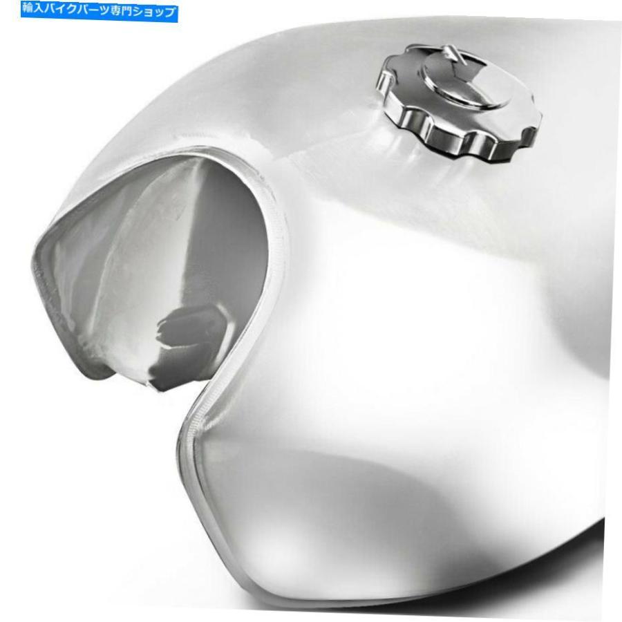 タンク ハーレースポーツスター1200 /カスタムシルバー用燃料タンクカフェレーサーVT1 Fuel Tank Cafe Racer VT1