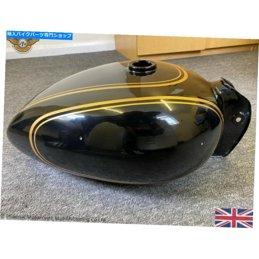 タンク ロイヤルエンフィールドスタンダードガソリンタンク ゴールドライニング付きブラック ROYAL ENFIELD STANDARD
