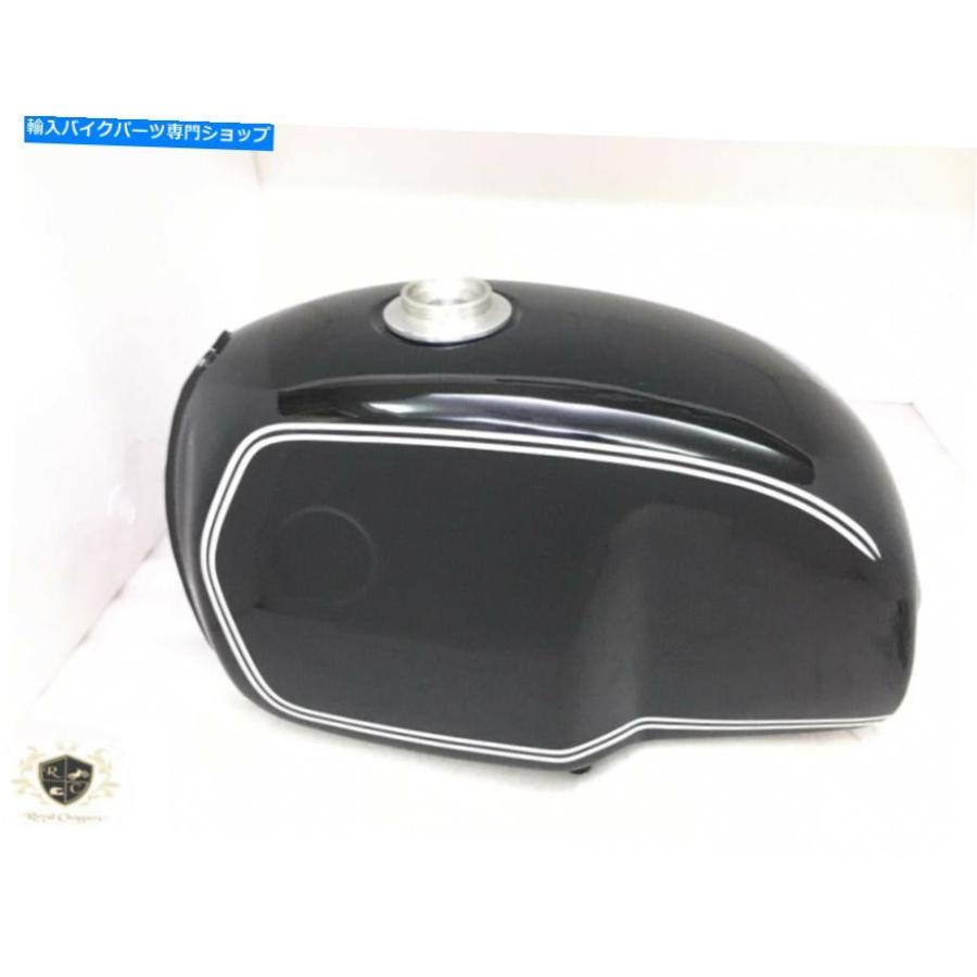 タンク BMW R100 RT R90 R80 R75グロスブラック塗装スチールタンク 