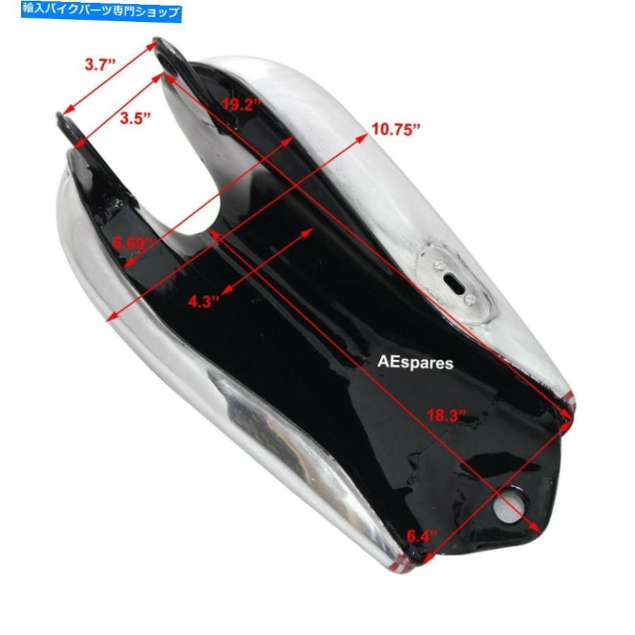 タンク ヤマハXT TT 500ブラック塗装アルミ燃料ガソリンタンク＆キャップ1U6 1980 ECS Fits YAMAHA XT TT 500 Black Painted Aluminum Fuel Petrol Ta｜koalucky｜02