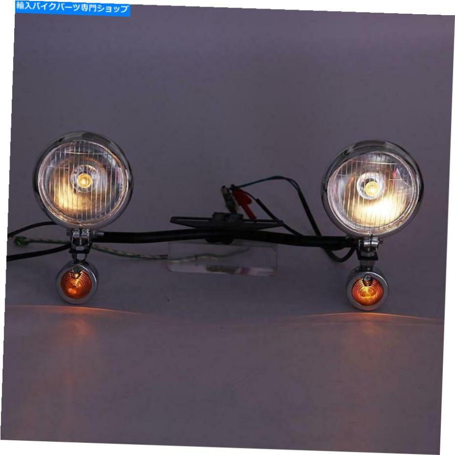 ウインカー ヤマハロイヤルスターベンチャーVSTAR 1100 650のターンシグナルフォグランプランプバー Passing Turn