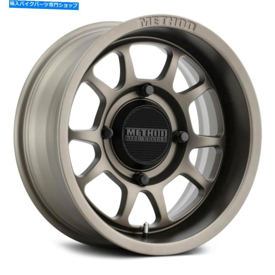 ホイール Polaris RZR 900 15-18メソッドレース409フロントATV / UTVスチールグレーホイール For Polaris RZR 900 15-18 METHOD RACE 409 Front ATV/U