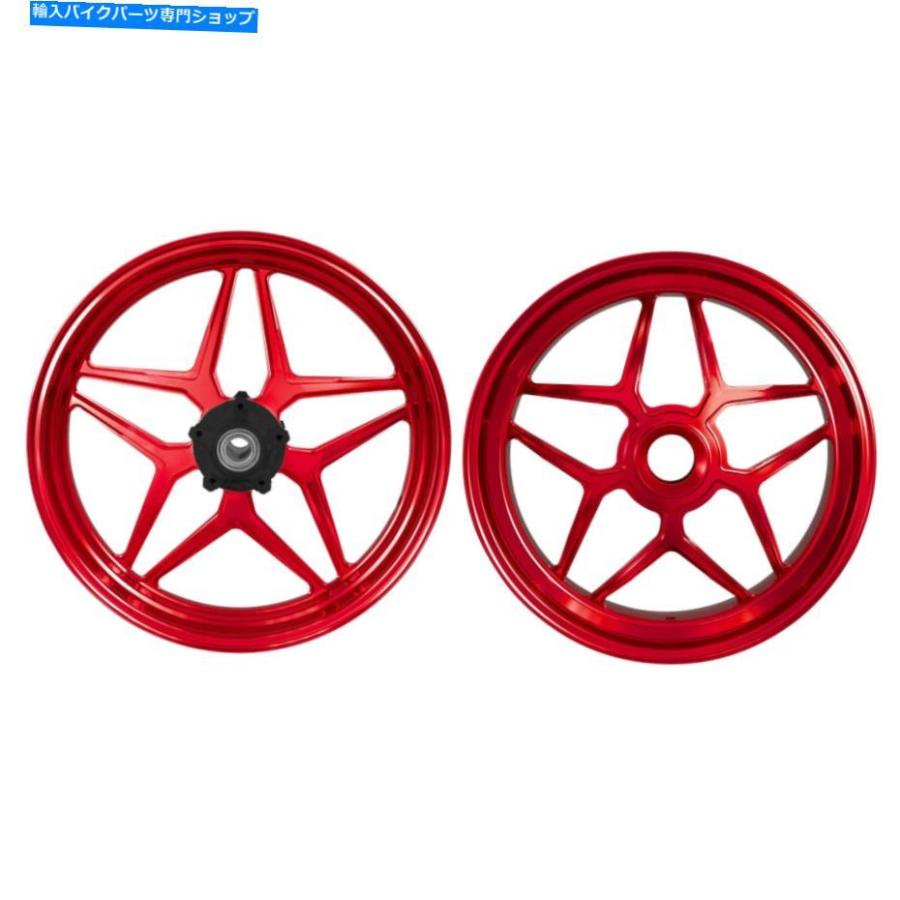 ホイール ドゥカティ・パニゲールv4 2018 - 2021赤のためのMOS鍛造