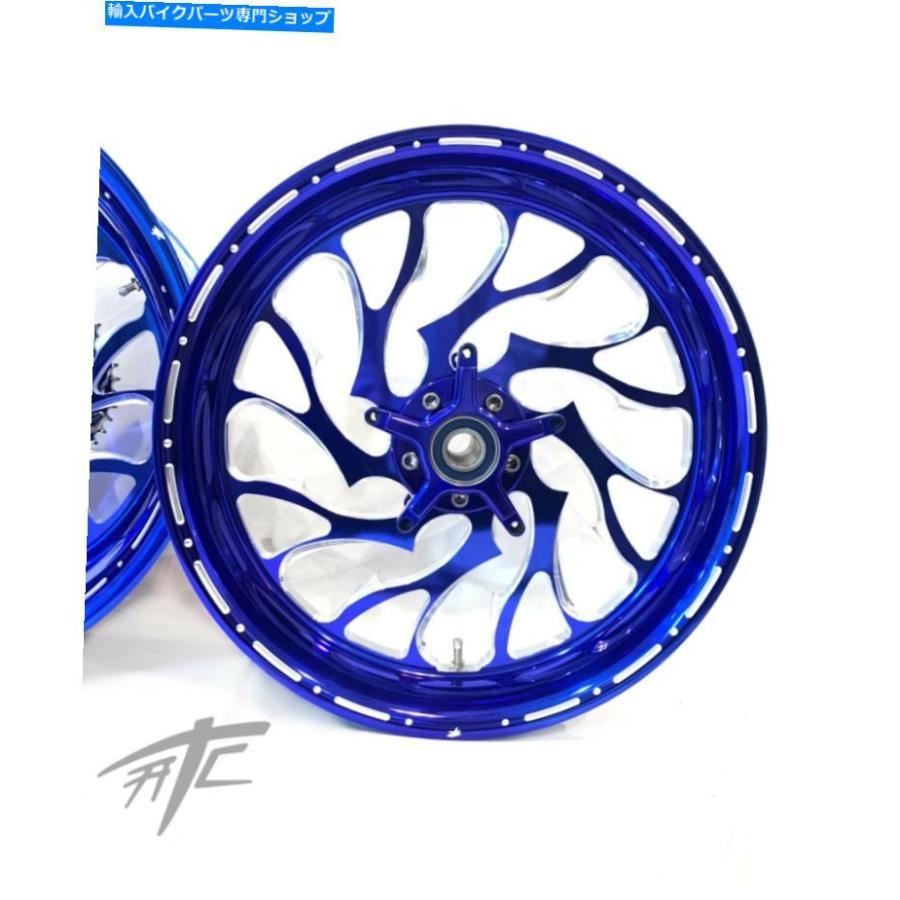 ホイール Ninja 240太ったタイヤロイヤルブルーのコントラスト