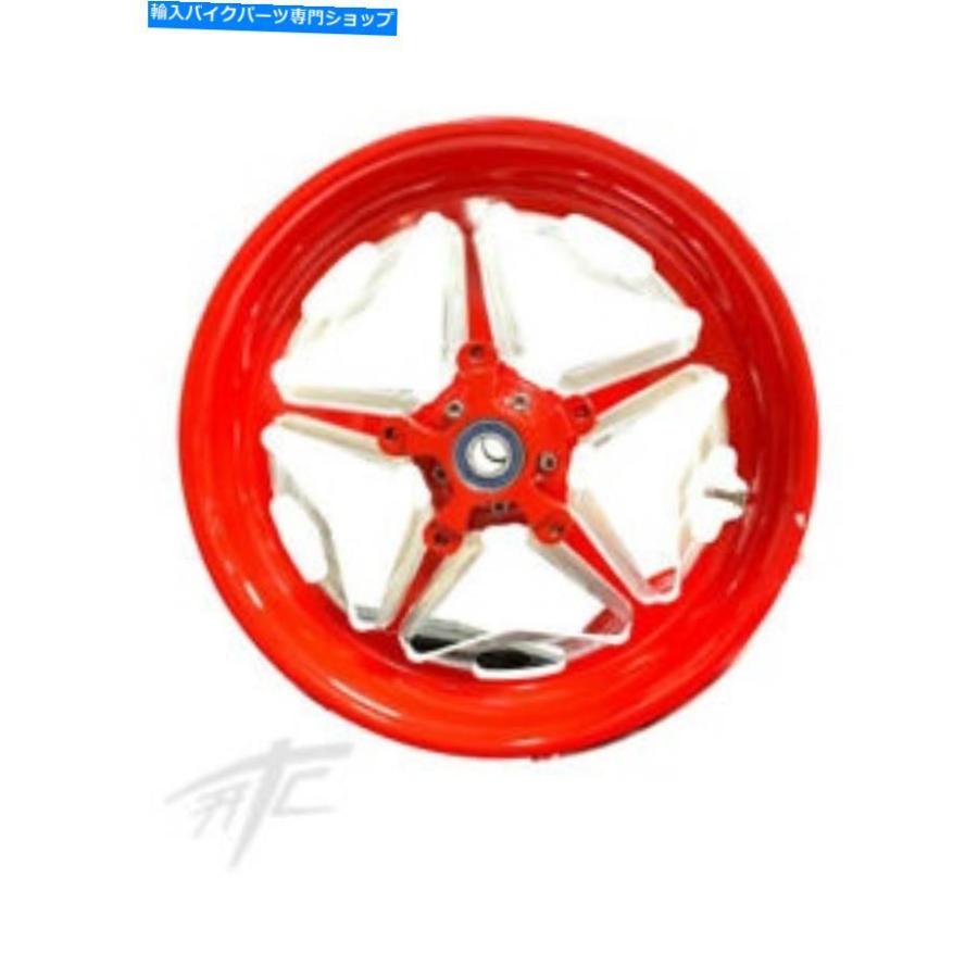 ホイール Ninja 240太ったタイヤ赤のコントラストカットスピードスター