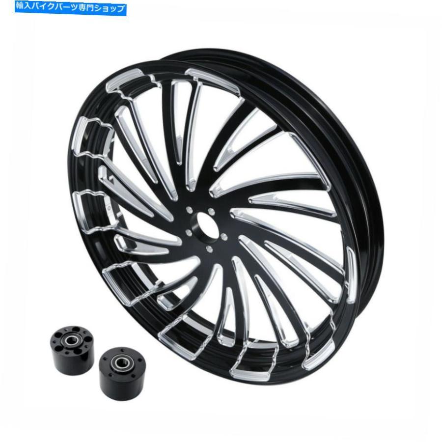 ホイール 18 x 3.5 ''前輪リムデュアルディスクホイールハブフィット