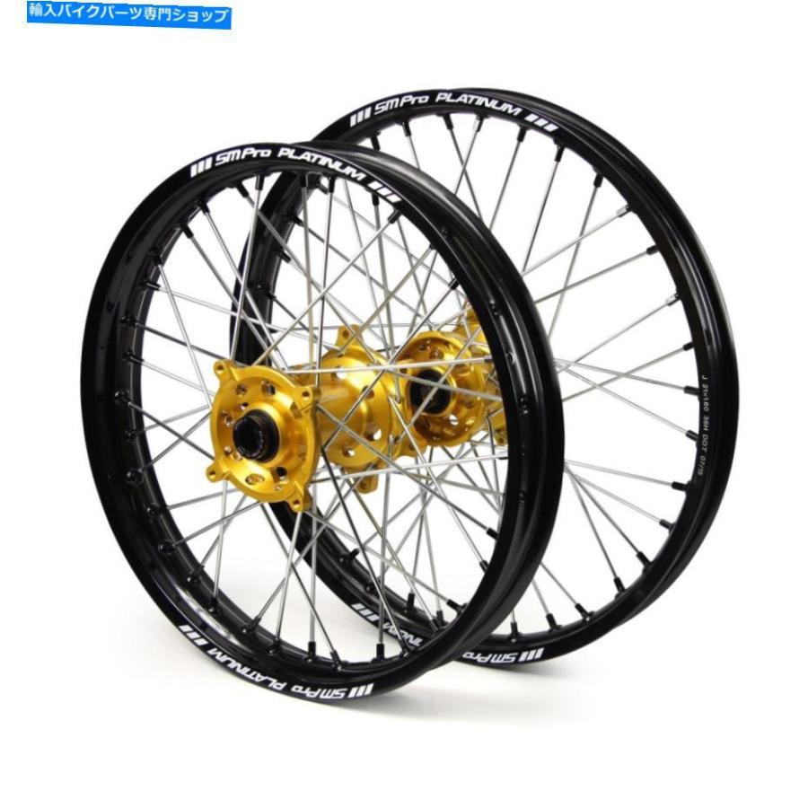 ホイール Suzuki RM250 2001 2002 2003 2004ホイールセット黒金19 