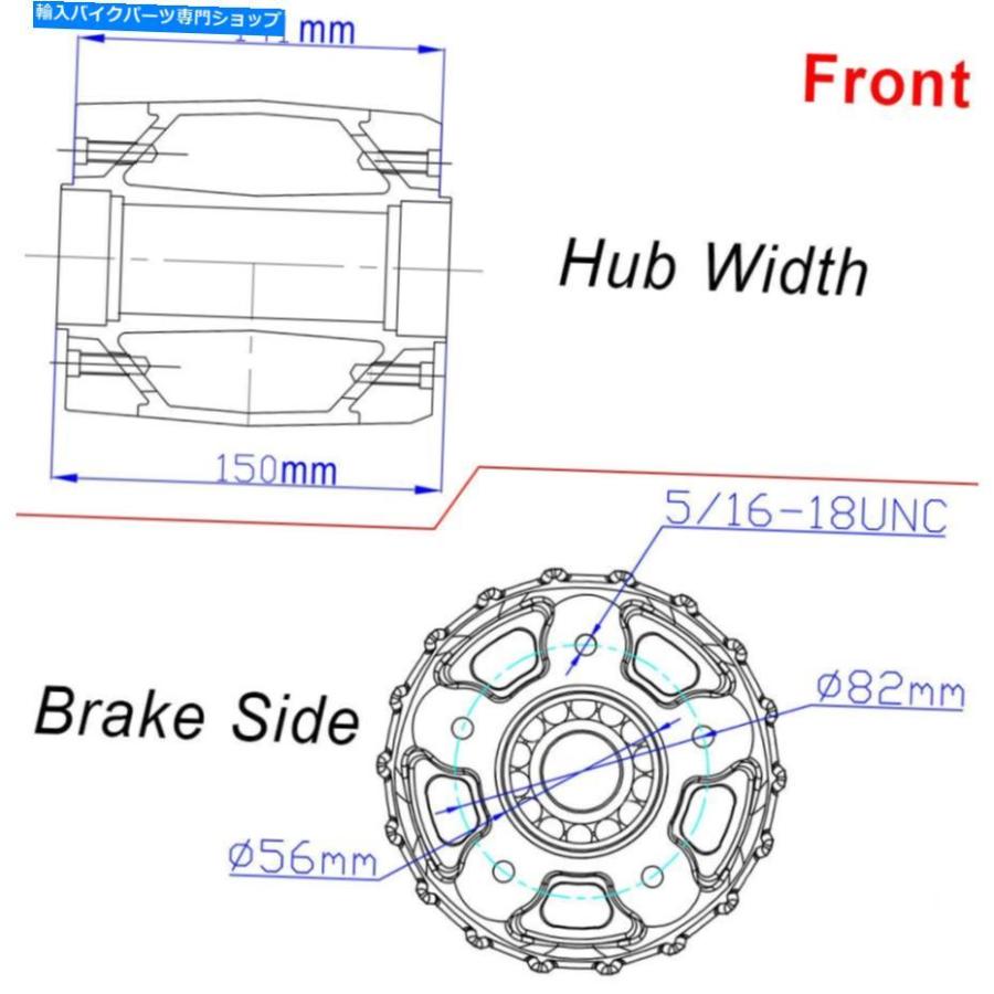 ホイール 16x3.5 16×5.5太ったスポークホイールセットのハーレー