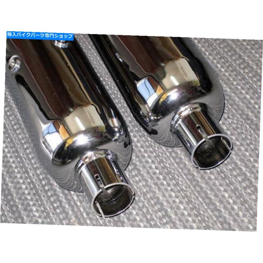 マフラー 705866 TRIUMPHMUFFLERS T120 TR6ユニット650バージェスマフラーセットサイレンサー1 1/2