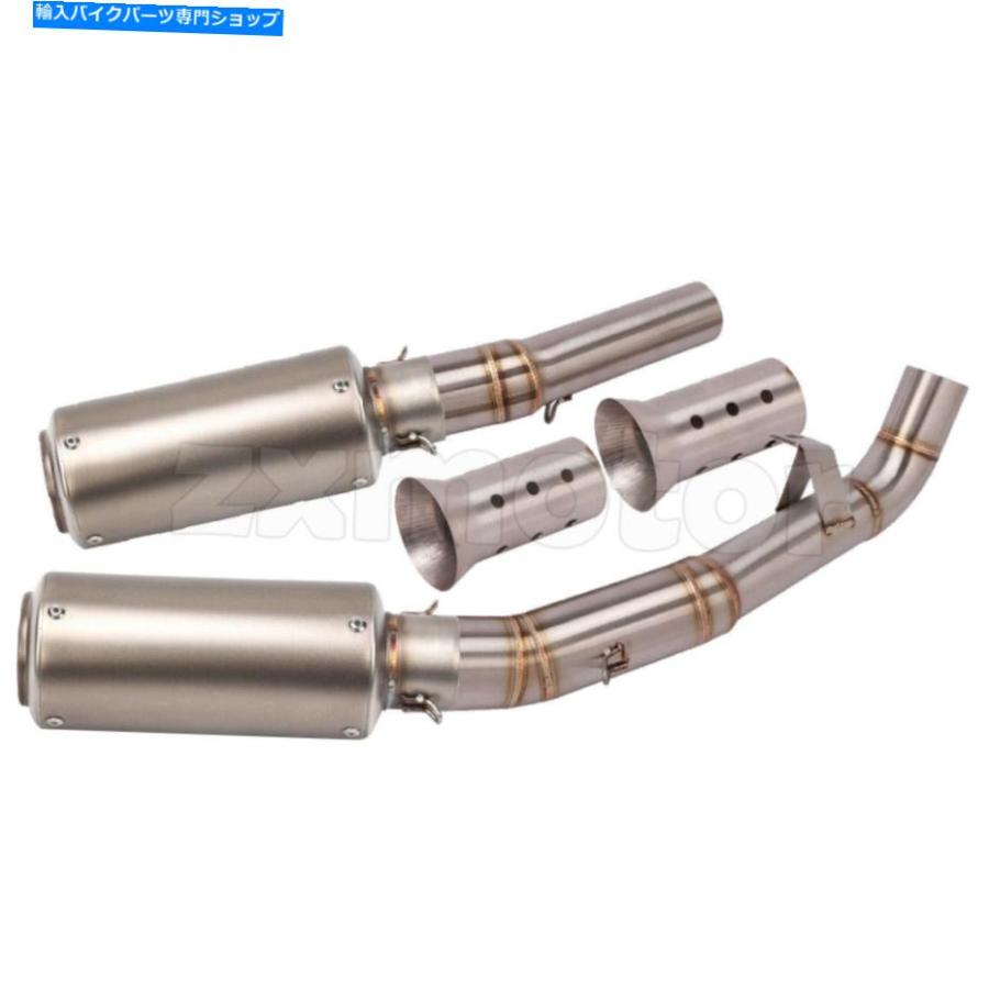 マフラー 川崎Z1000 20072009 DBキラーのためのモーター排気システムリンクパイプマフラー Motor Exhaust