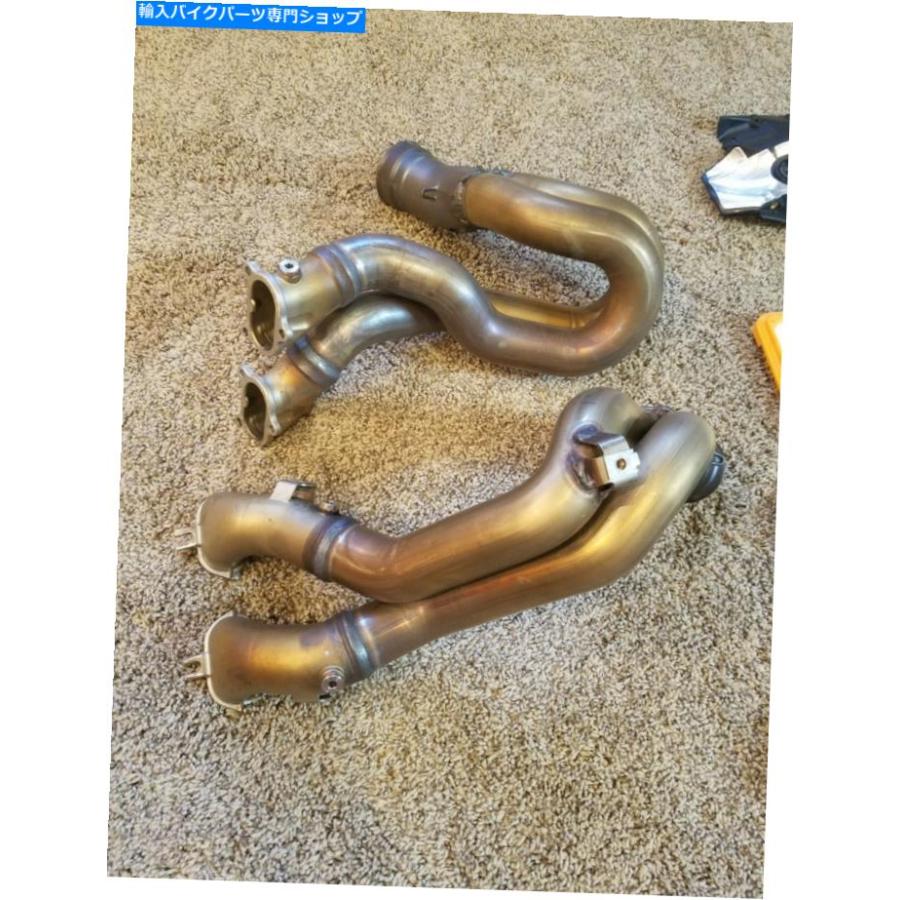 マフラー 1820 DUCATI PANIGALE V4 V4SフルOEMエキゾーストシステムヘッダーマフラーパイプ猫 1820