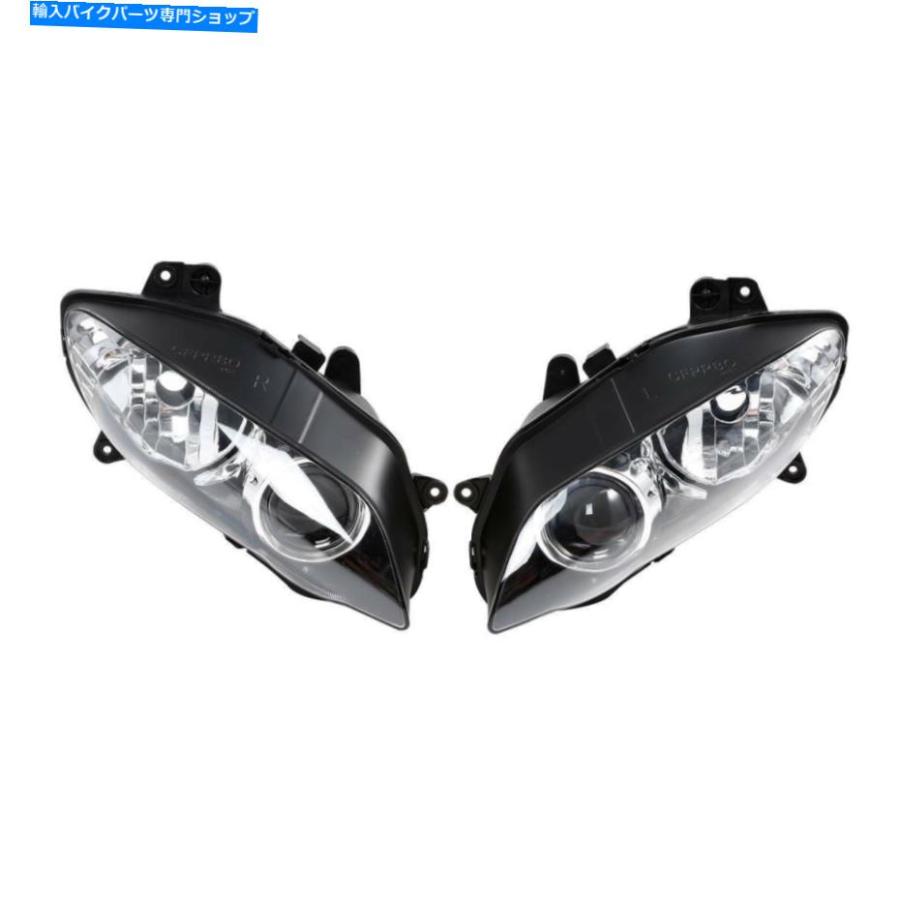 フェアリング ヤマハYZF R1 04-06用フロントブラックヘッドライトアッパーフェアリングステイブラケットフィット Front Black ...