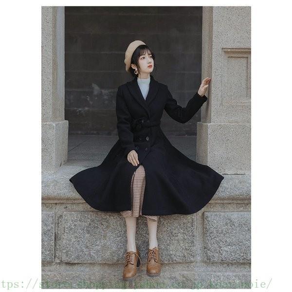 注目ブランド チェスターコート レディース ロングコート ワンピース ロング丈 チェスター ウール混 長袖 ウエスト紐 厚手あったか 暖かい 通勤 Ol 卒業式上品着痩せ b Avrfz907 コアラの家 通販 Yahoo ショッピング 超美品 Www Skylanceronline Com