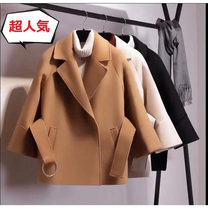 コート グレンチェック アウター ドロップショルダー チェスターコート ショートコート ジャケット オーバーサイズ レディース 秋 冬 Kc コアラの家 通販 Yahoo ショッピング