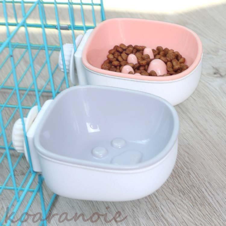 2タイプ 3色ペット ボウル ケージ用 皿をひっくり返すことない ディズニープリンセスのベビーグッズも大集合 早食い防止 犬 猫 餌入れ 水入れ ウォーターボウル 小動物 ハンガーボウル 固定
