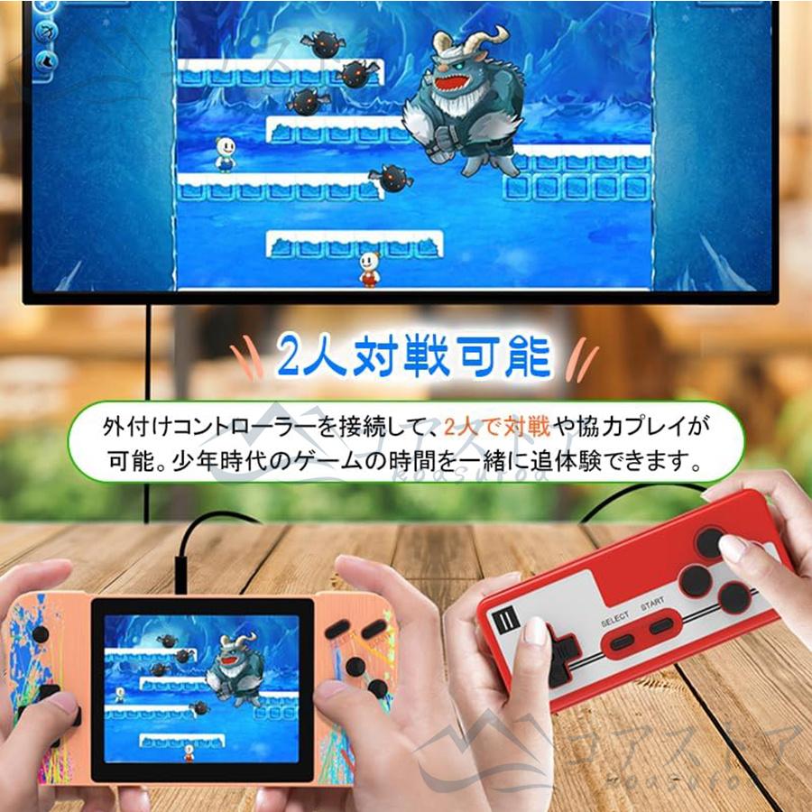 ポータブルゲーム機 ハンドヘルドゲーム 3.5インチ大画面 800ゲーム