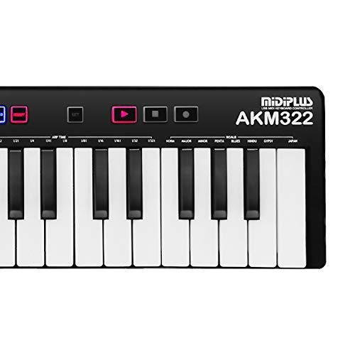ボタニカルキャンドル バラ かすみ草 MIDIPLUS AKM322 USB MIDI