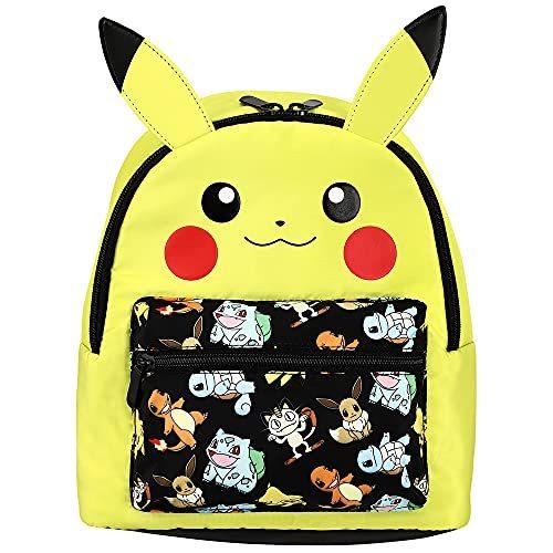 同梱不可 ポケモン ピカチュウ 愛らしいミニバックパック 3d耳付き 並行輸入品 限定販売 アウトドア 釣り 旅行用品 アウトドア キャンプ 登山 Bnh360 In