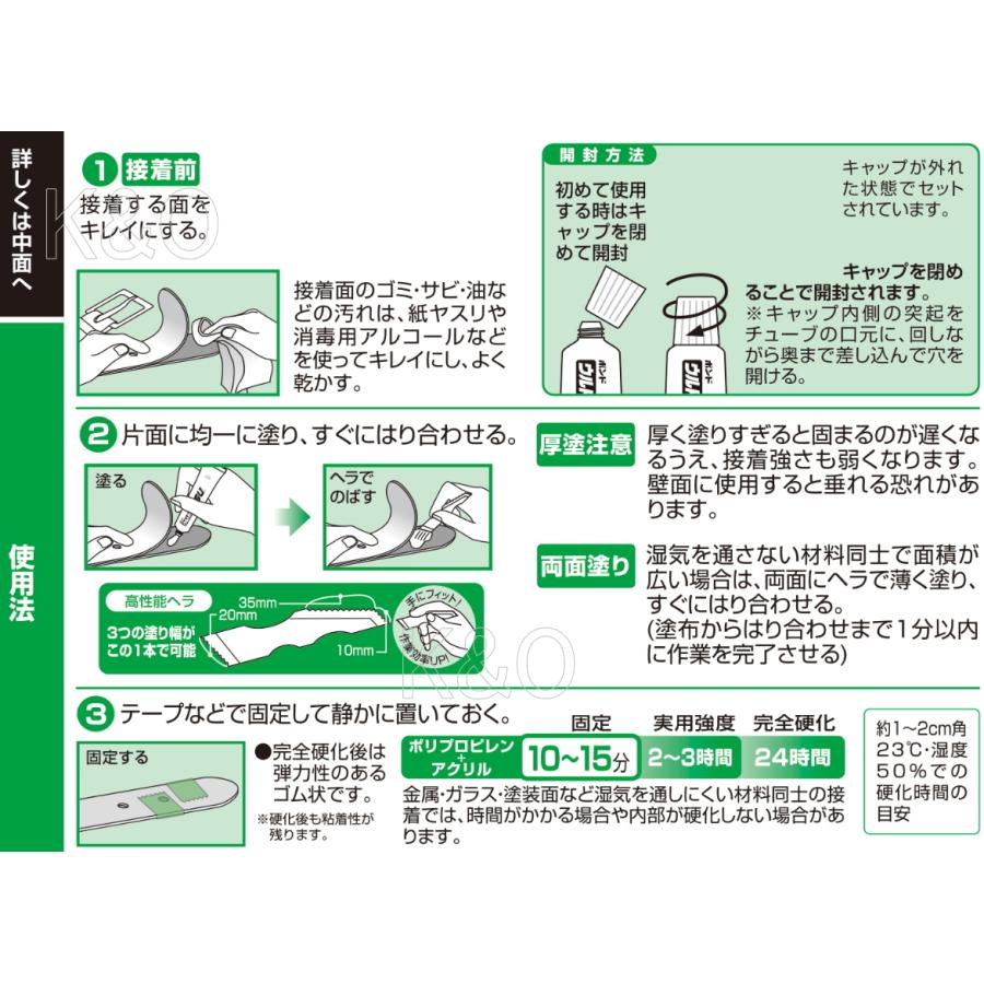 コニシ ボンド ウルトラ多用途SUプレミアムソフト クリヤー 25ml