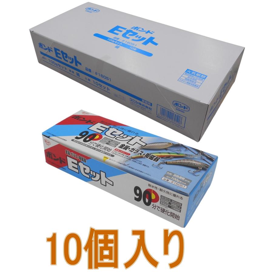 コニシ ボンド Ｅセット 【エポキシ接着剤】 １００ｇセット #16051 小