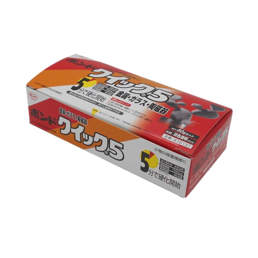 コニシ ボンド クイック5 【エポキシ接着剤】 80gセット コニシ ボンド クイック5 【エポキシ接着剤】 80gセット