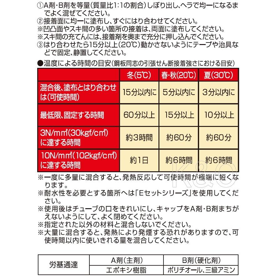 コニシ ボンド クイックメンダー【エポキシ接着剤】　１ｋｇセット #45517　ケース６個入り（お取り寄せ品）_3