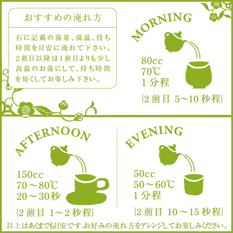 朝茶 morning 47g  お茶 高級緑茶 国産 京都 宇治茶 お洒落 健康 プレゼント お誕生日 母の日 父の日｜kobataen｜06