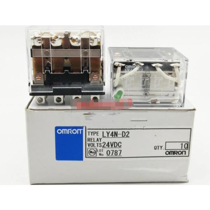 本物の  ★★50個入りセット 新品★★OMRON オムロン リレー　LY4N-D2　 DC24V/24VDC