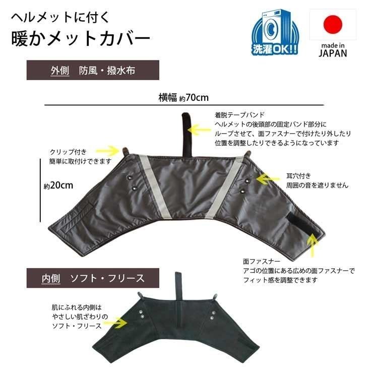 2枚セット 現場 防寒着だけでは寒い方に 工事用ヘルメットの防風耳あて