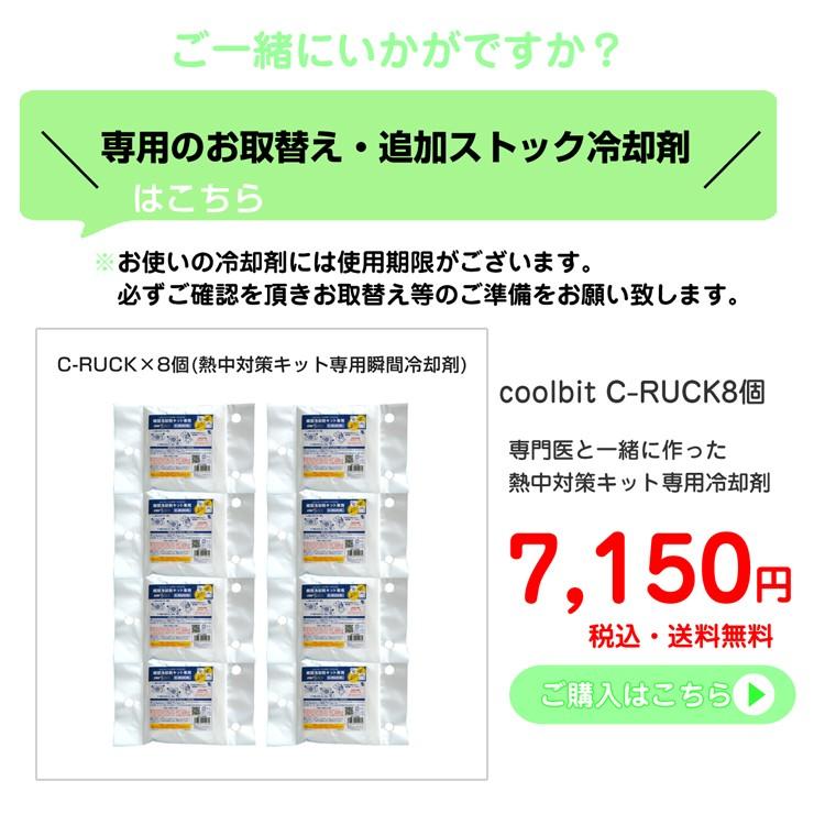 6月下旬入荷予定 coolbit クールビット 熱中対策キット 熱中症対策