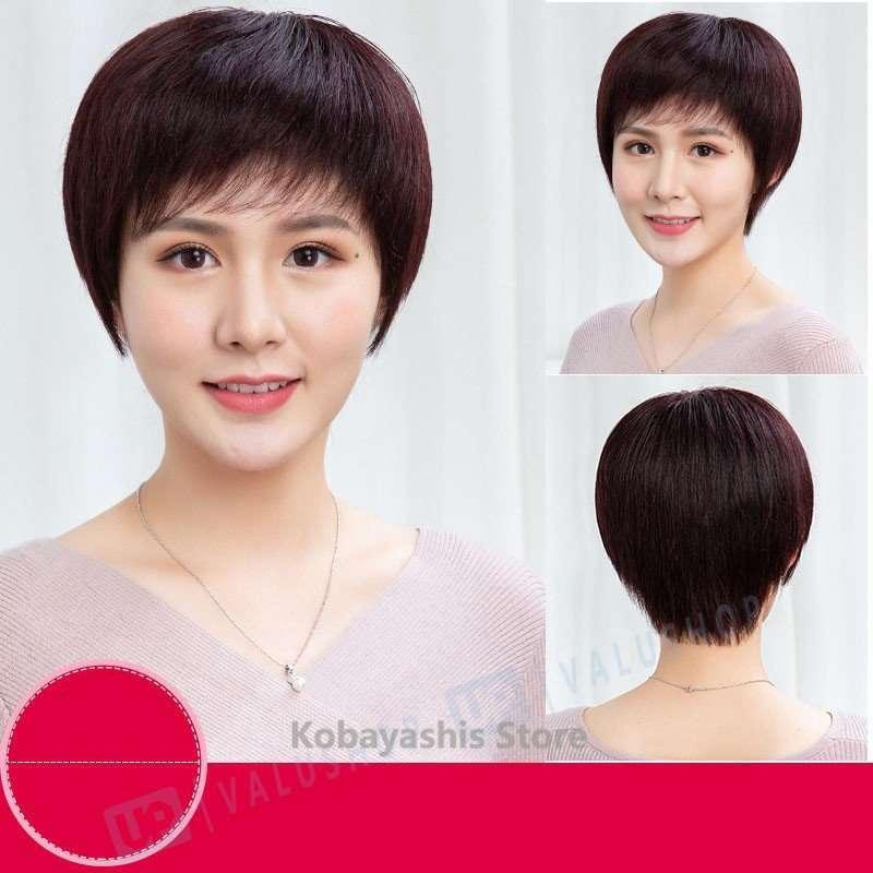 全国組立設置無料 100 人毛 女性 手編み プレゼント 人毛ウィッグ かつら ママ 軽い 通気性いい 若く見える 自然 オシャレ 保障できる Turningheadskennel Com