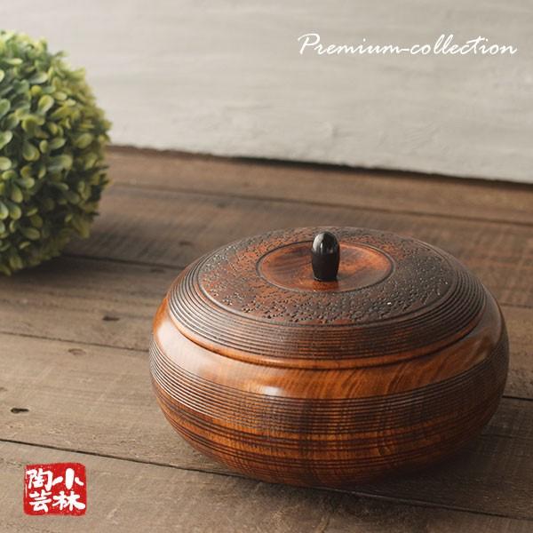 鎌倉彫　蔦文鉢　関根華蘭　茶道具　菓子器　木製漆器　茶道具　漆芸　木箱付 木製品 天然木漆加工 渦線菓子鉢 : 小林陶芸 - 通販 - Yahoo!ショッピング