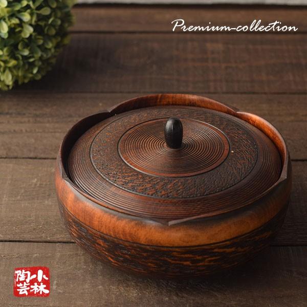 木製品 天然木漆加工 渕高渦線菓子鉢 : 小林陶芸 - 通販 - Yahoo
