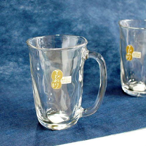グラス てびねり L 410ml (ビアグラス ビールグラス ビアジョッキ 食洗
