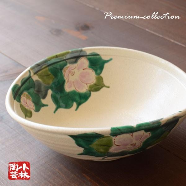 和皿 九谷焼 楕円なぶり大鉢 山茶花 : 小林陶芸 - 通販 - Yahoo