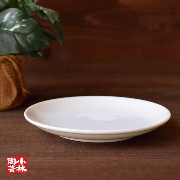 和皿 ホワイト 玉縁 プレート皿 16.5cm : 小林陶芸 - 通販 - Yahoo
