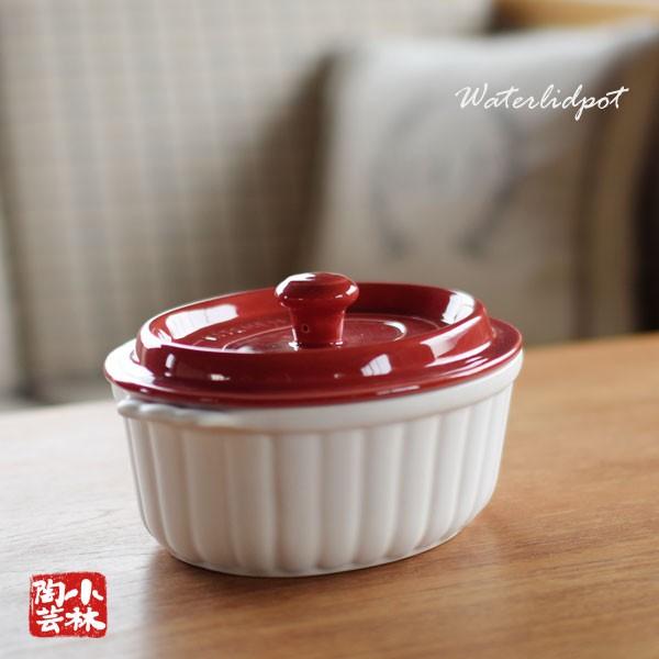 土鍋 国産 ウォータリッドポット 無水調理鍋 ガス火用 : 小林陶芸