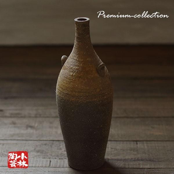 花器 越前焼 手作り花瓶 淡竹窯 武澤信雄 作 S-87 半額処分 : 小林陶芸