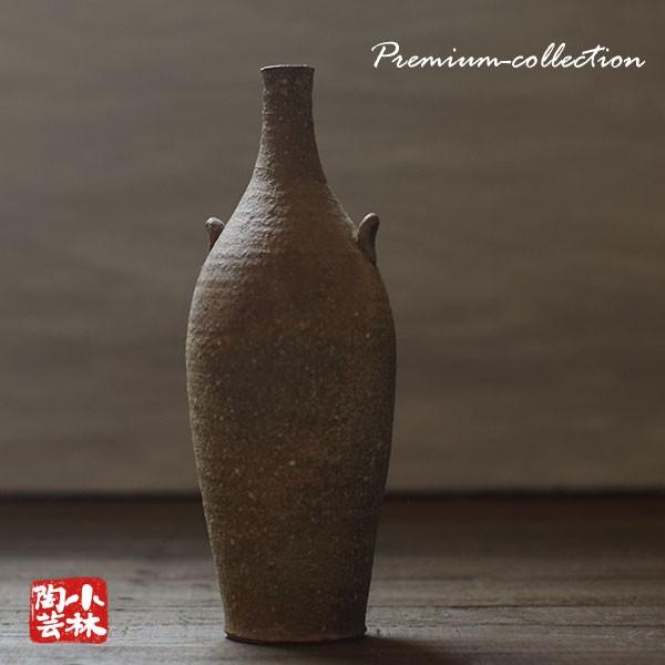 花器 越前焼 手作り花瓶 淡竹窯 武澤信雄 作 S-87 半額処分 : 小林陶芸