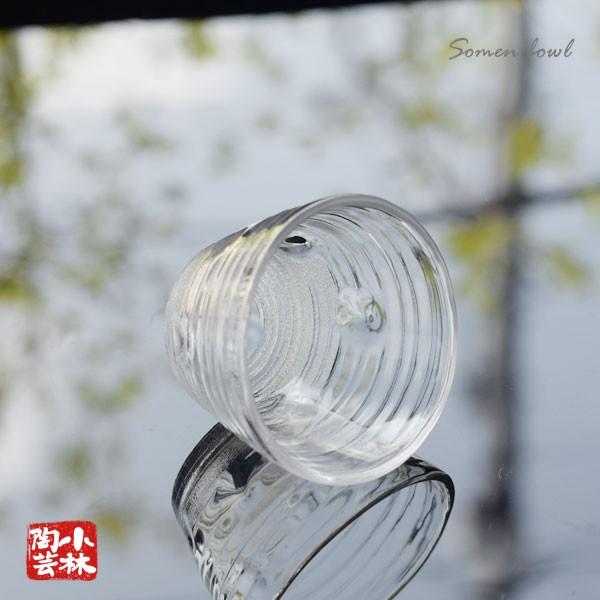 ガラス食器 ガラス ボール みなも つゆ鉢 そうめん鉢 : 小林陶芸