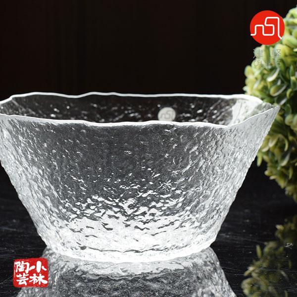 ガラス器 津軽びいどろ 初雪 そうめん鉢 : 小林陶芸 - 通販 - Yahoo