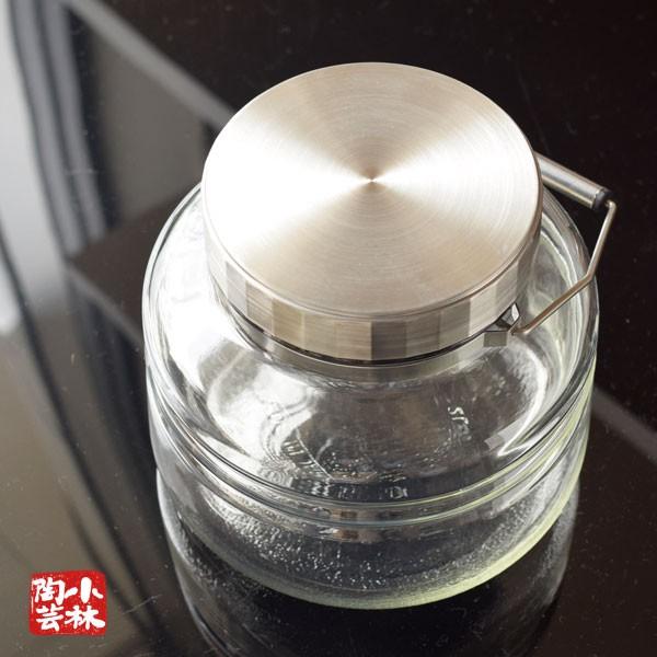 保存容器 低型貯蔵びん 2リットル メタルキャップコンテナー 果実酒瓶